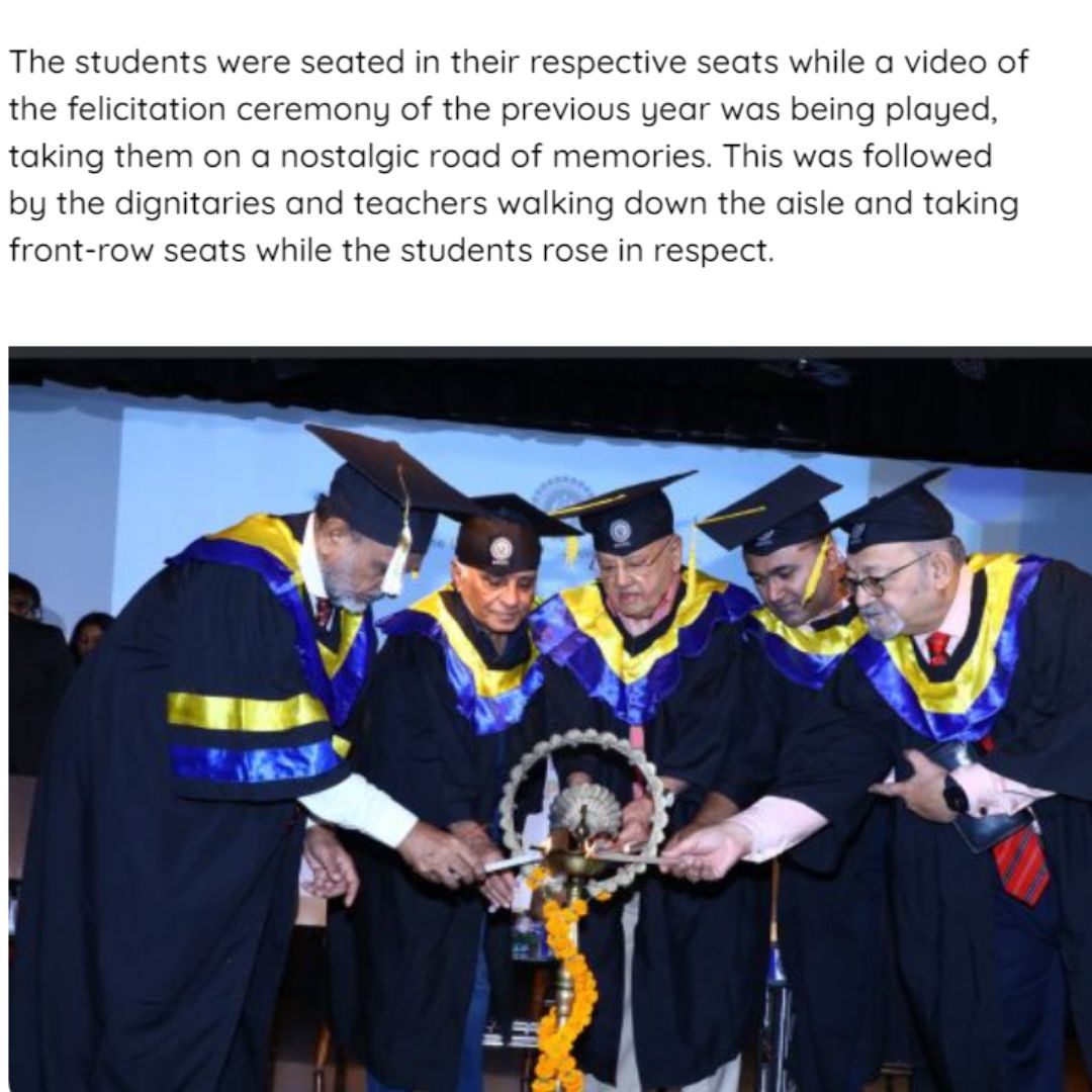 The Telegraph-Edugraph coverage of the Graduation Felicitation Ceremony Class of 2022