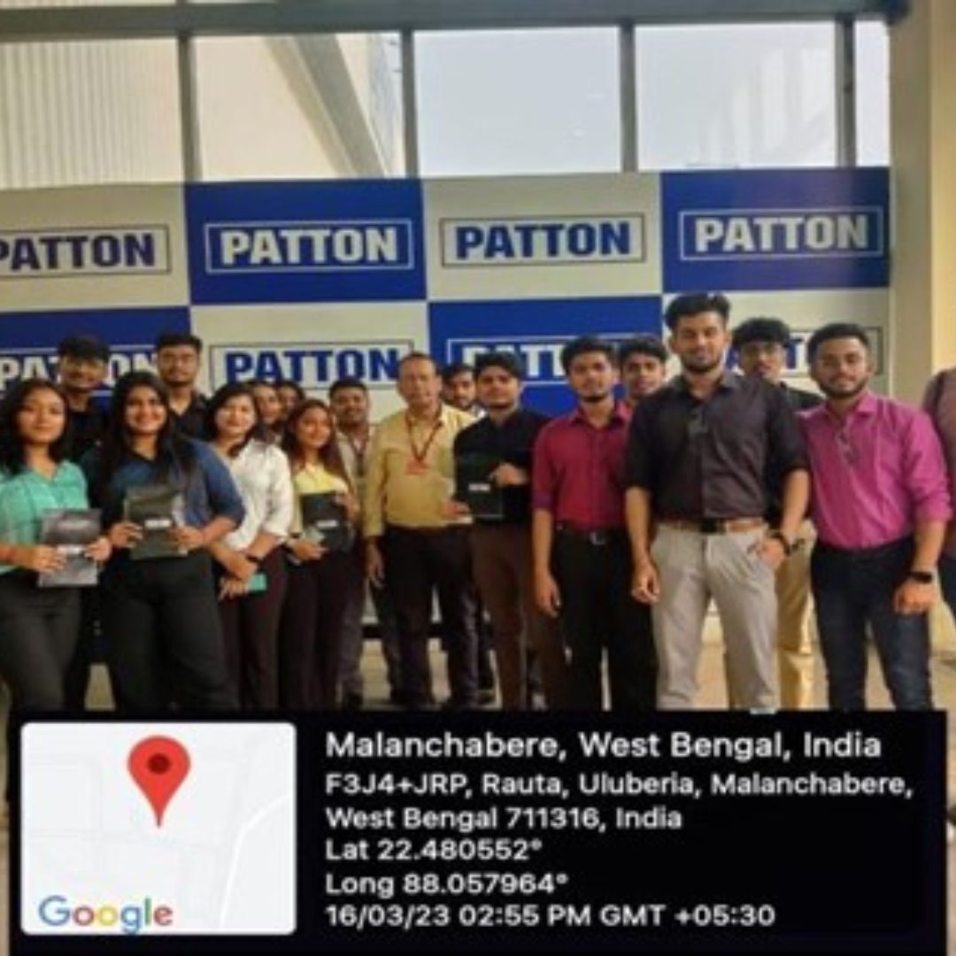 Industrial Visit to none other than Patton International Limited, Uluberia