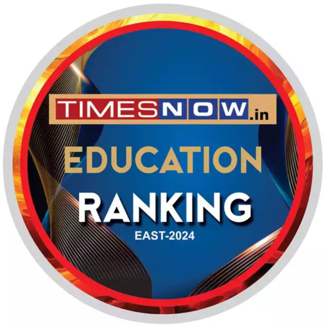 Times Now Education online coverage of the Ranking East 2024, Top BBA Institute, The Bhawanipur Education Society College Ranked #1