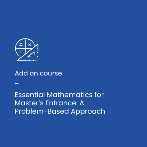 Essential Mathematics for Masters entrance