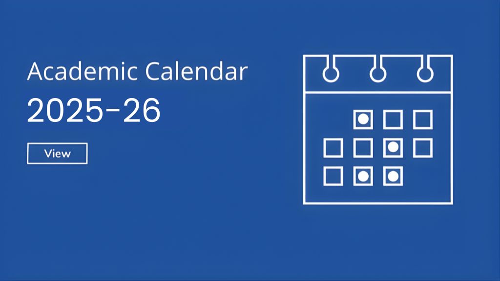Academic Calendar 2025-26