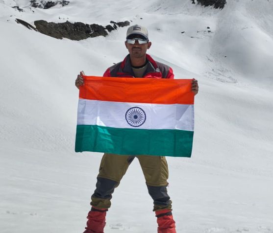 Amit Kanawjia Scales 15,000-Foot Peak in Historic Feat