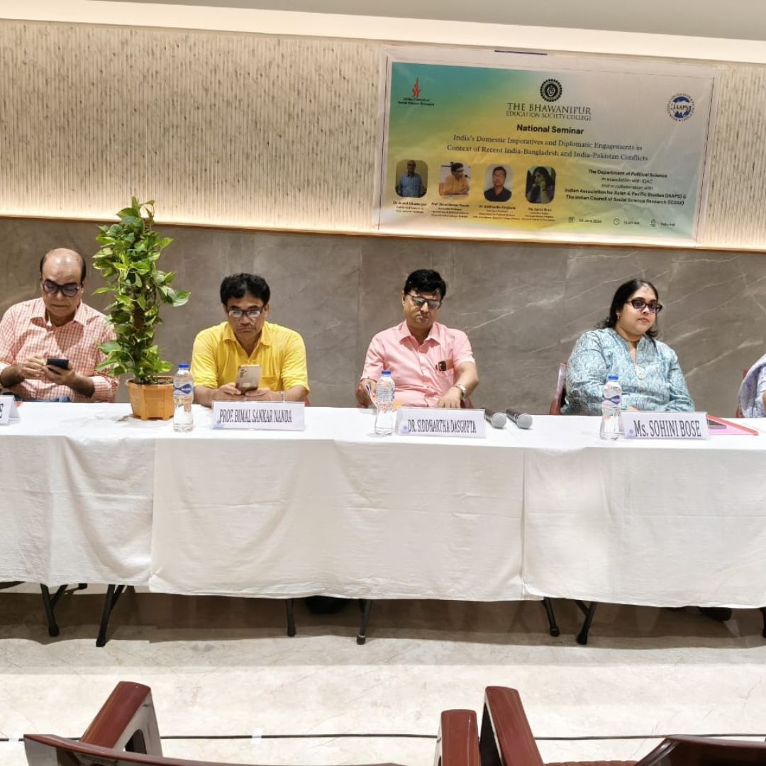 National Seminar on India’s Domestic Imperatives and Diplomatic Engagements in Context of the Recent India-Bangladesh and India-Pakistan Relations