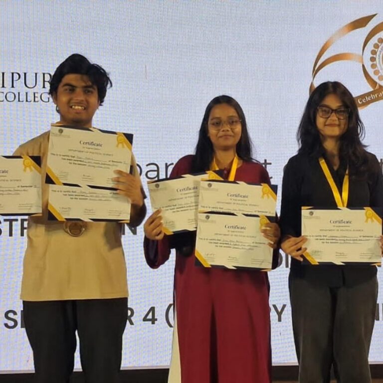Prize Distribution Ceremony under Academic and Disciplinary Measures (Semester 4)